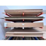 70 approx. assorted boards of MDF (contents of stock rack)