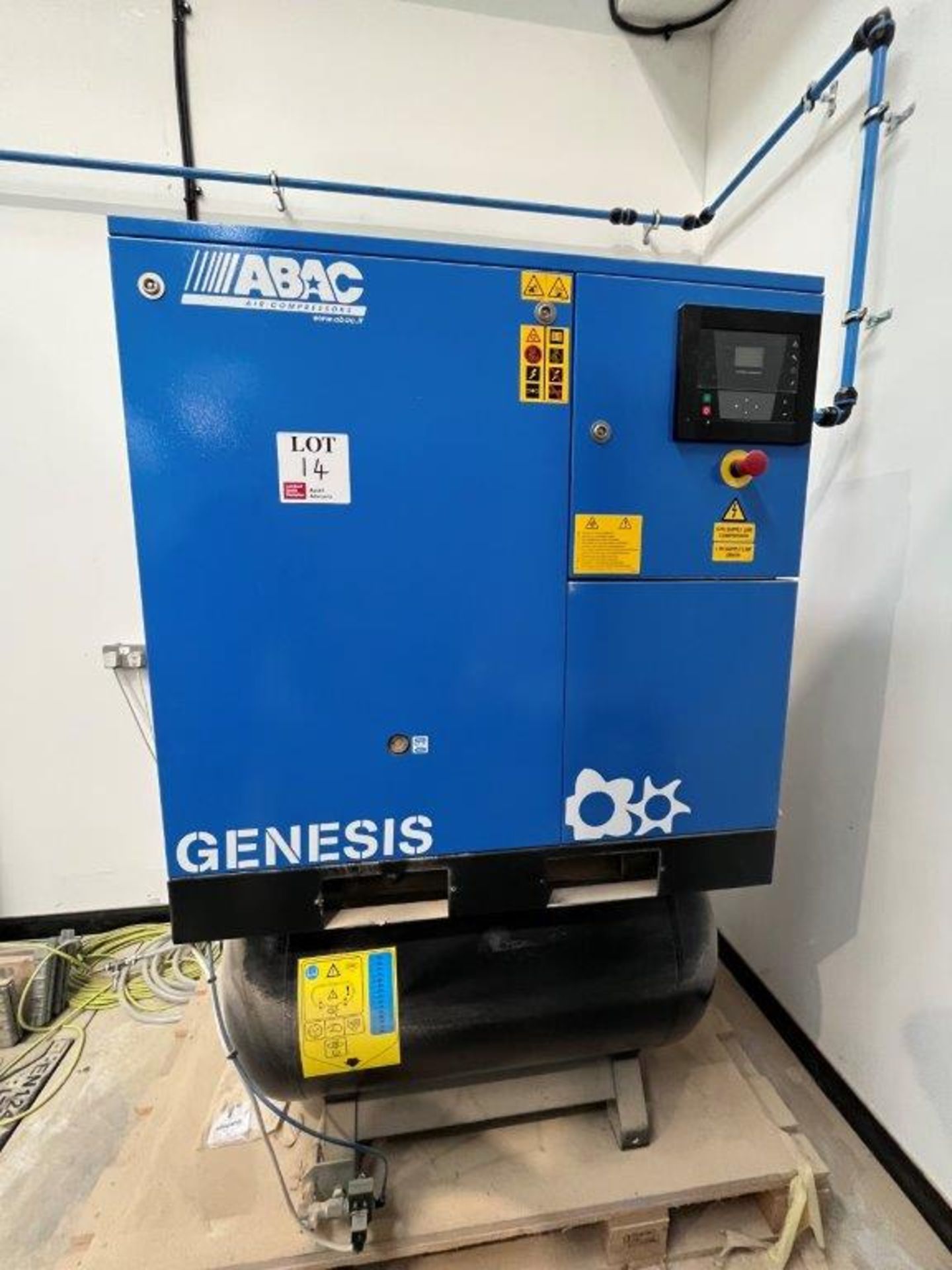 2021 Abac Genesis 11 rotary screw air compressor