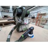 Festool CTM MIDI I dust extractor with Festool ETS 150/3 EQ orbital sander