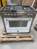 Steel G9S-4T 4 burner steam oven with griddle