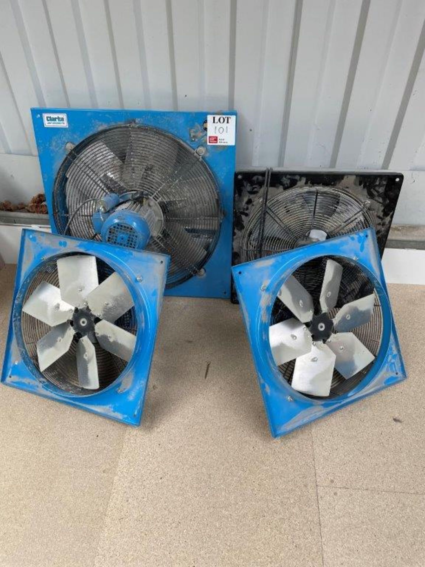 4 x Clarke extractor fans