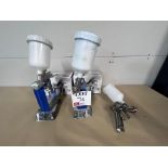 3 x Inest Iwata spray guns