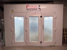 2022 M.C. Reeve Engineering paint spray booth