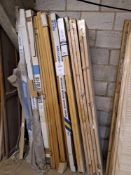 Approx. 10 boxed/packaged interior bifold doors