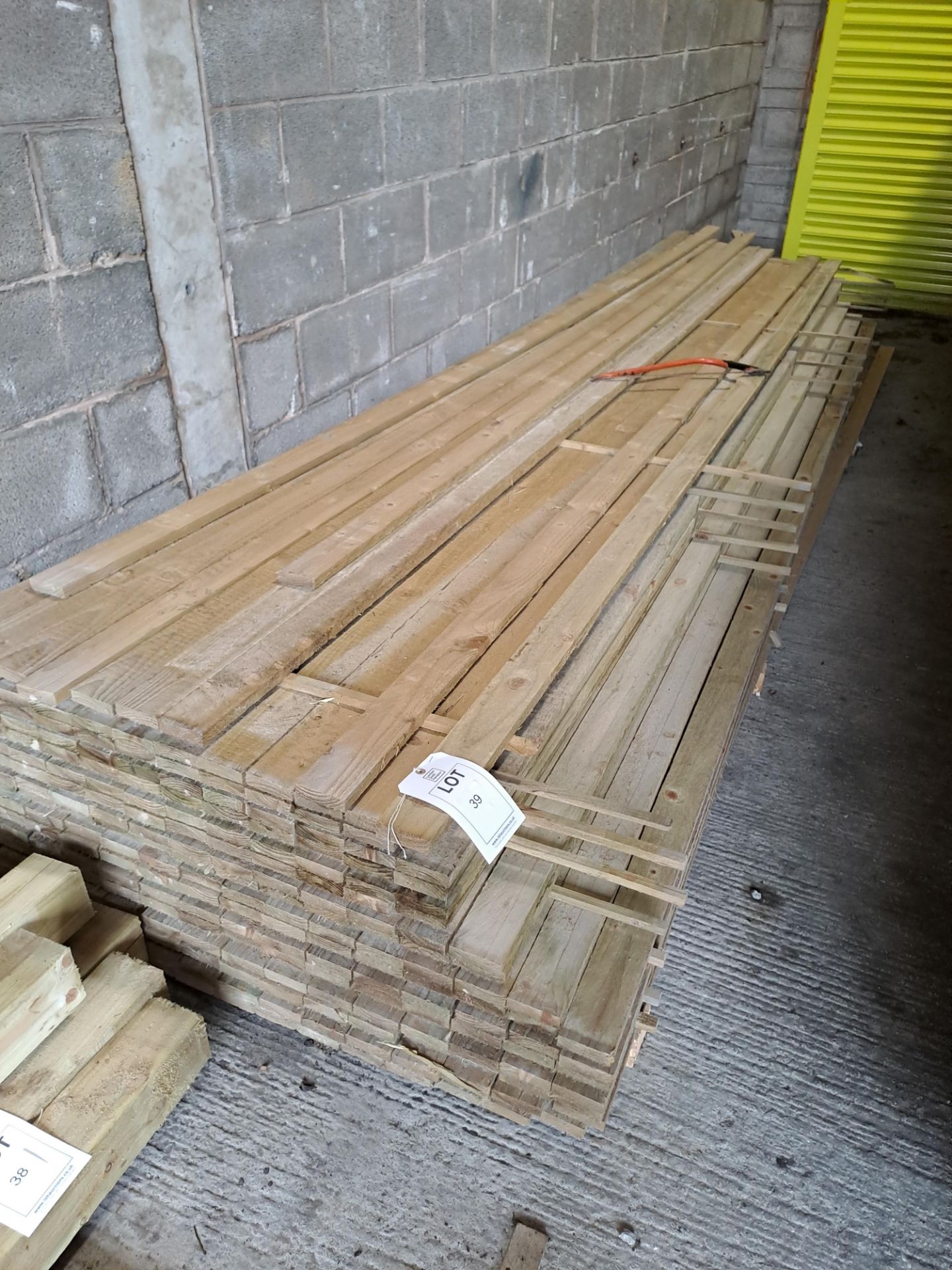 Quantity of rough sawn timber lengths, circa 4.8m long Please ensure sufficient resource /