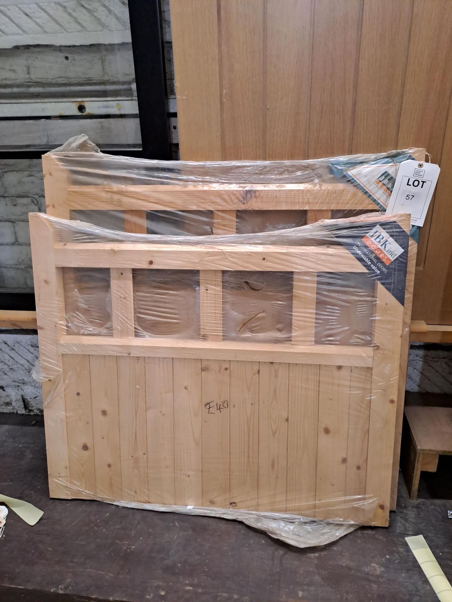 2 x various garden gates, packaged - Bild 2 aus 3