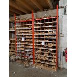 Quantity of softwood / various beading, to 2 x red racks (Racks included) Please ensure sufficient