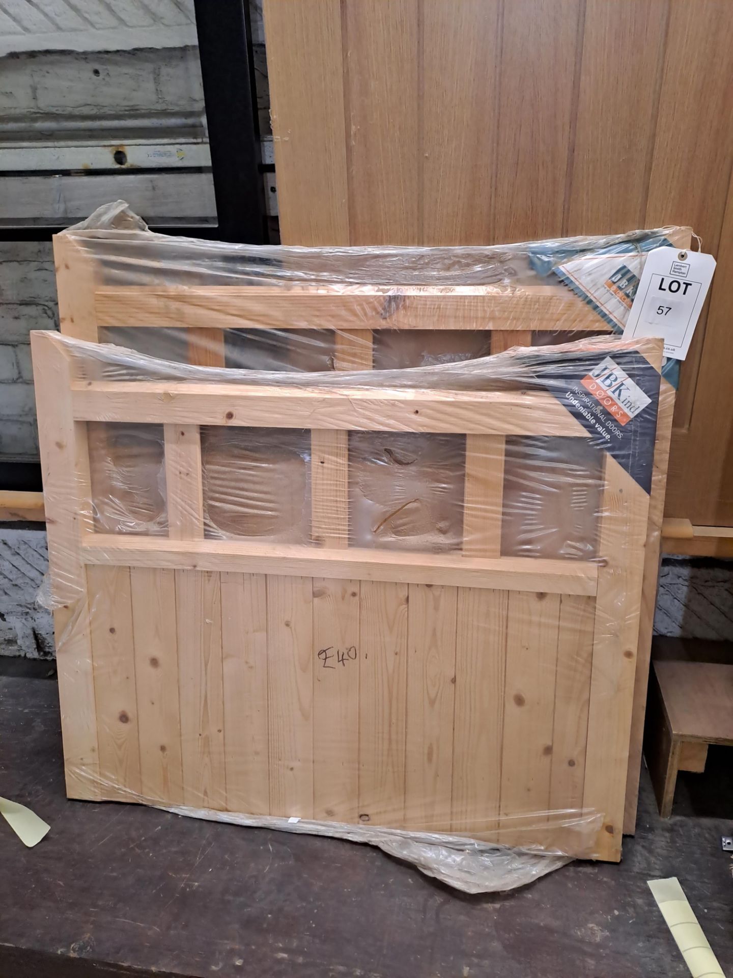 2 x various garden gates, packaged