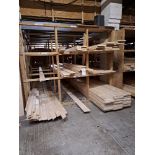 Quantity of Whites timber lengths to 1 x rack (various sizes) (Shelving excluded) Please ensure