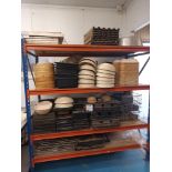 Quantity of baking trays, tins and other related bakery equipment (excludes racking)