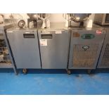 Foster EPRO1/2H/730DAS two door refrigerated stainless steel counter