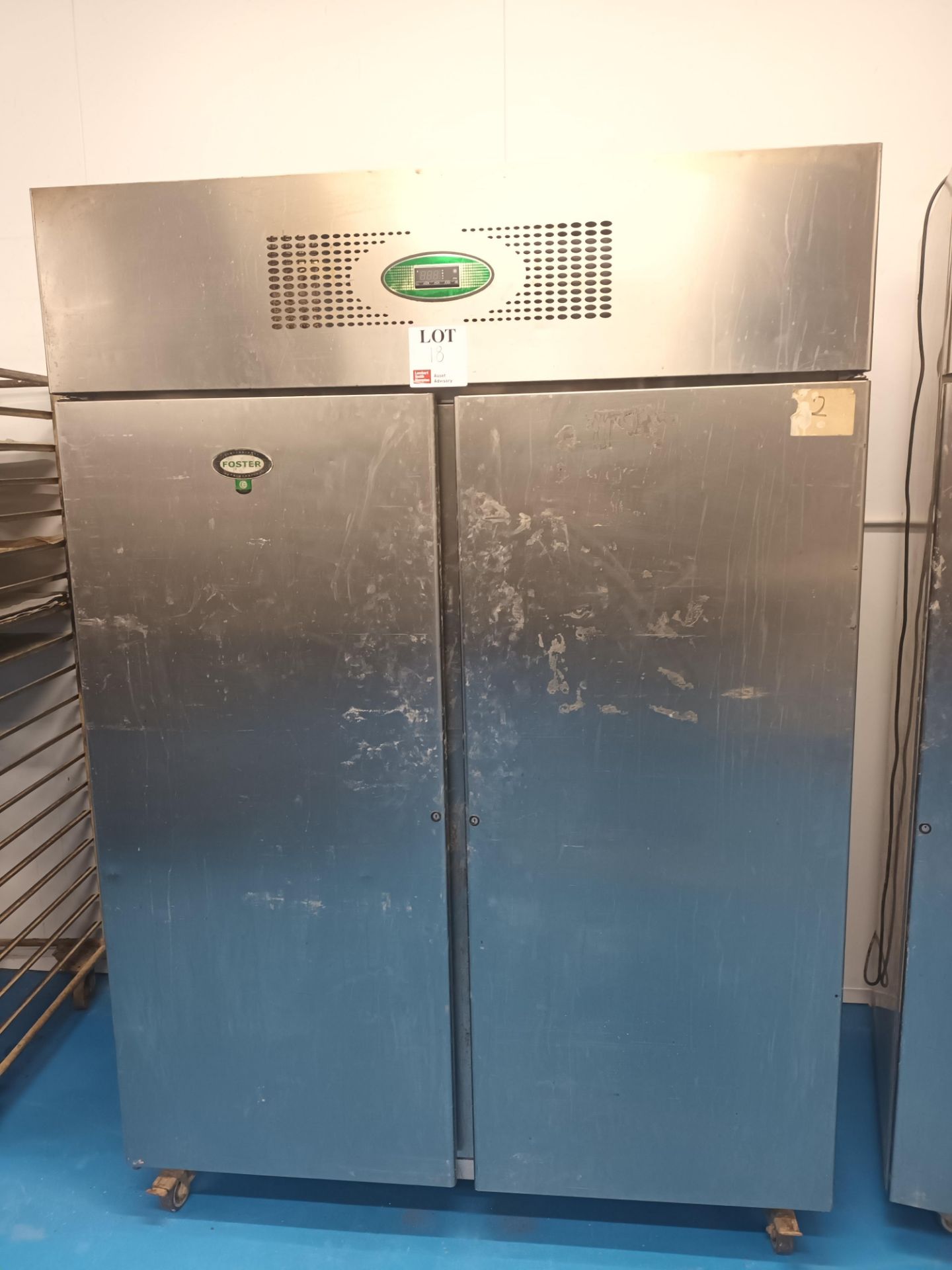 Foster EPRO40BSR two door upright refrigerator