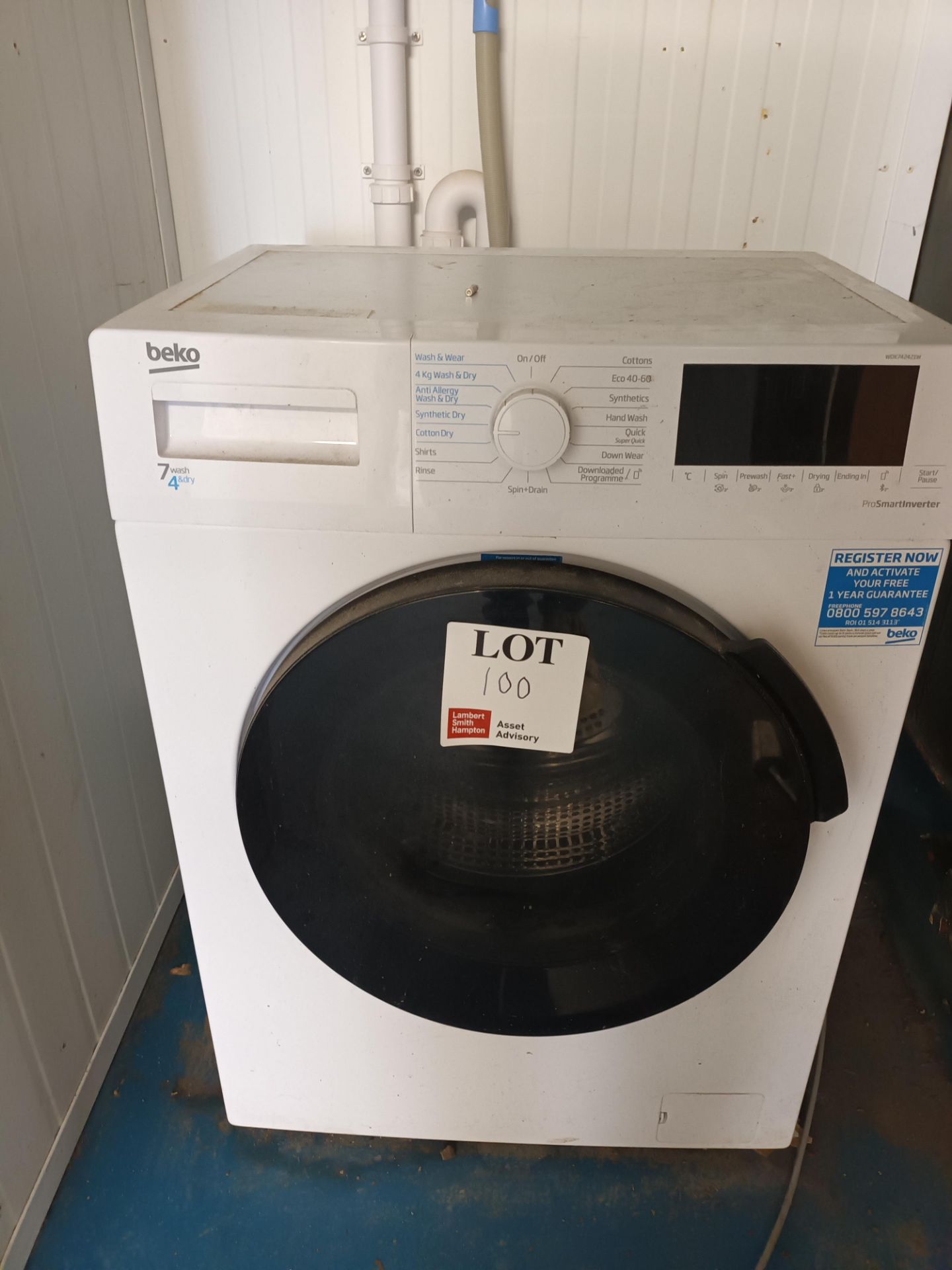 Beko WDK742421W washing machine