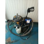 Titan vacuum cleaner, MarCoolTrip high pressure washer and hose reel