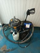 Titan vacuum cleaner, MarCoolTrip high pressure washer and hose reel