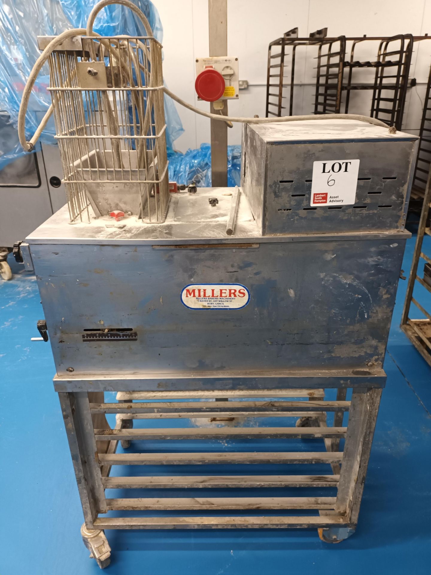 Millers bread moulder machine