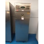 Foster EPROG600H stainless steel single upright refrigerator