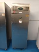 Foster EPROG600H stainless steel single upright refrigerator