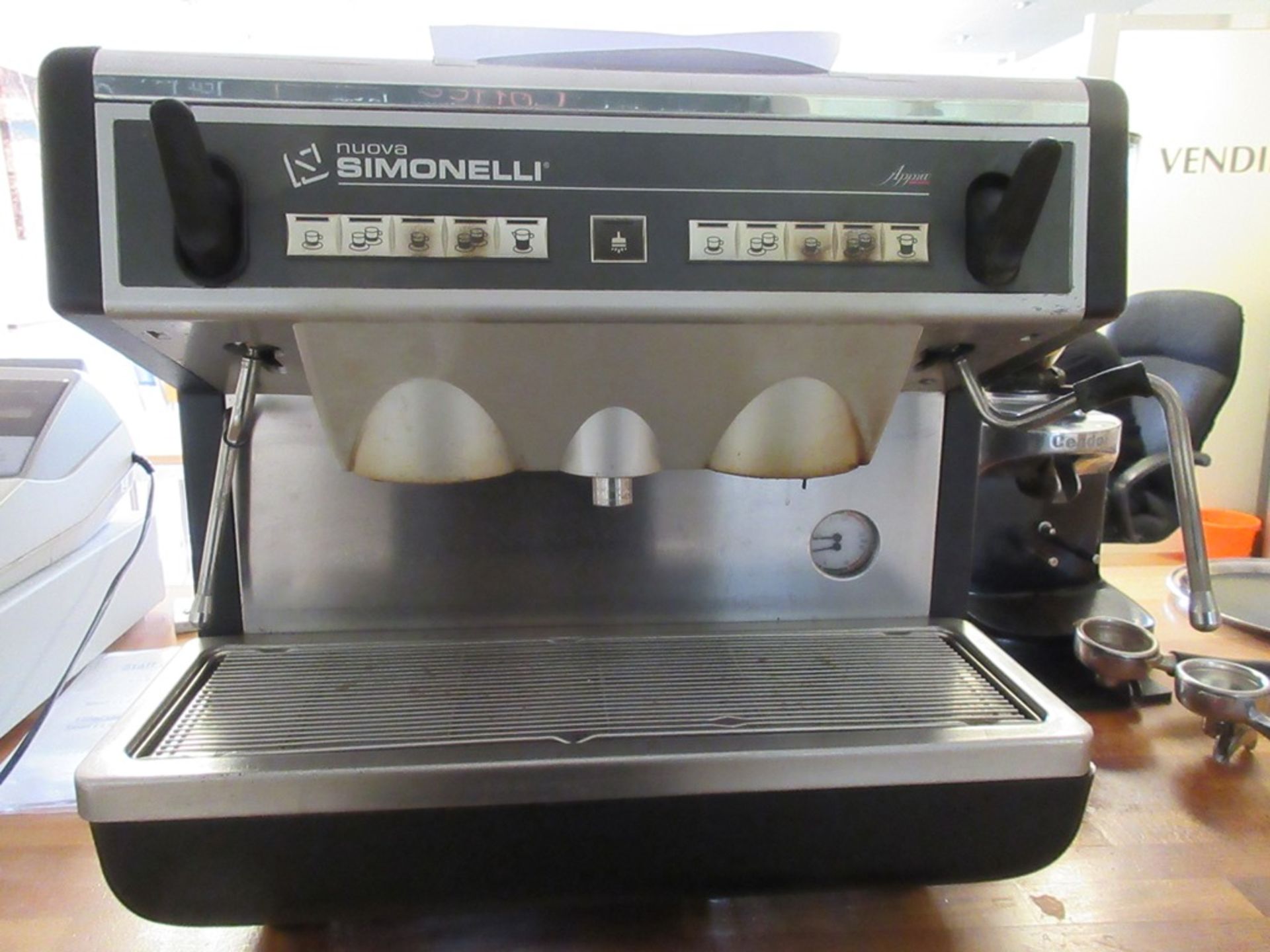 Appia Nuova Simonelli coffee machine, 2 cup - Image 3 of 6