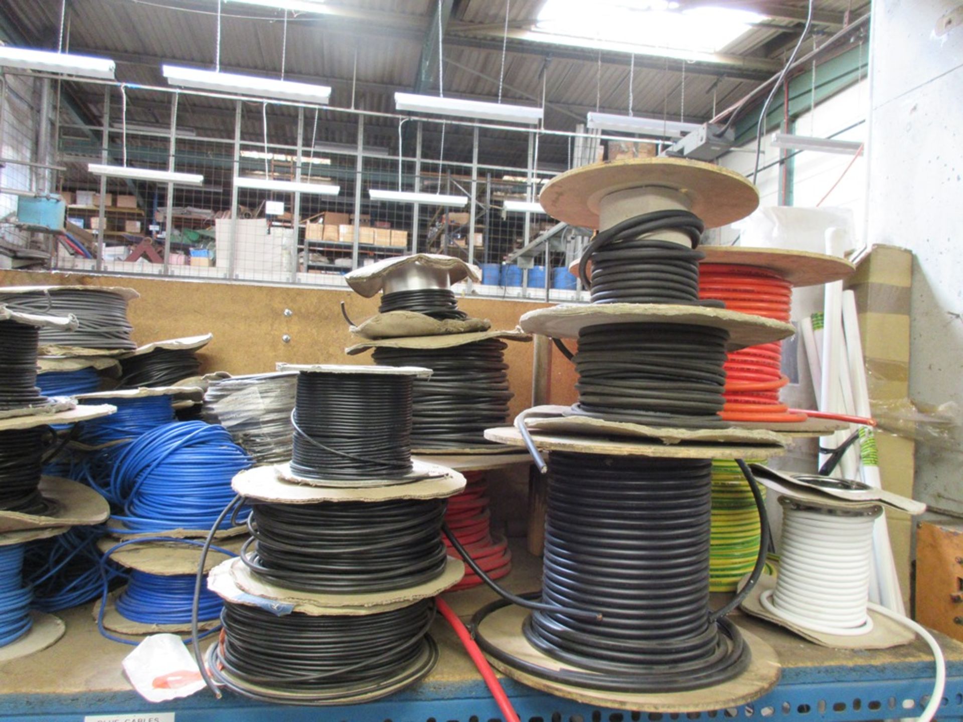 Quantity of assorted reeled electrical cable and off cuts, etc. - Image 3 of 11