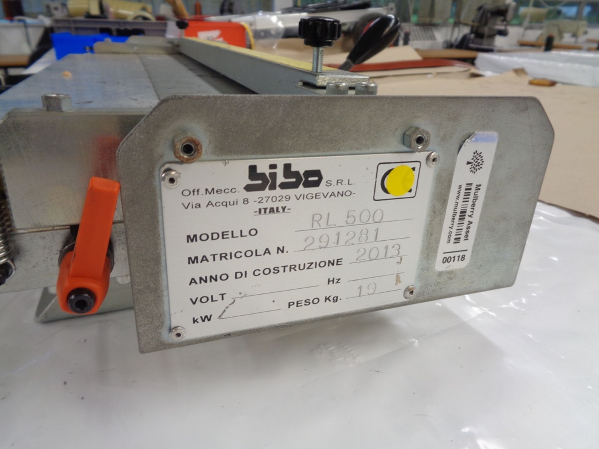 Bibo RL500 manual folder, serial no. 291281 (2013) - Image 2 of 3