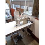 PFAFF 1163 lockstitch sewing machine with walking foot, type 1163-6/01-BS, serial no. 8011604