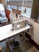 PFAFF 1163 lockstitch sewing machine with walking foot, type 1163-6/01-BS, serial no. 8011604