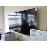 Hisense flatscreen television, 65"