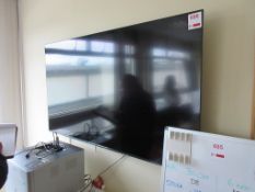 Hisense flatscreen television, 65"