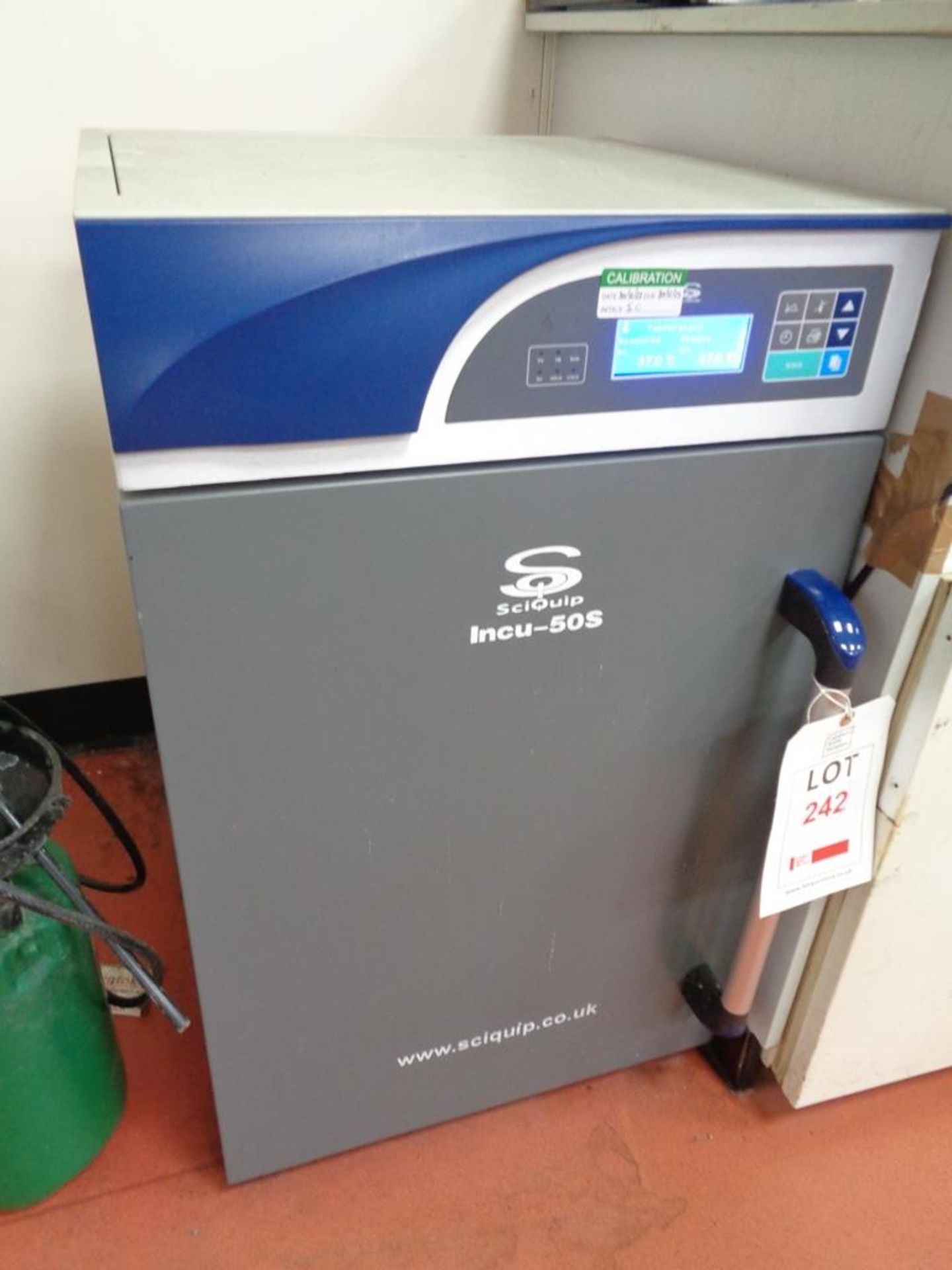 Sci Quip Incu-50S microbiological incubator, digitally controlled