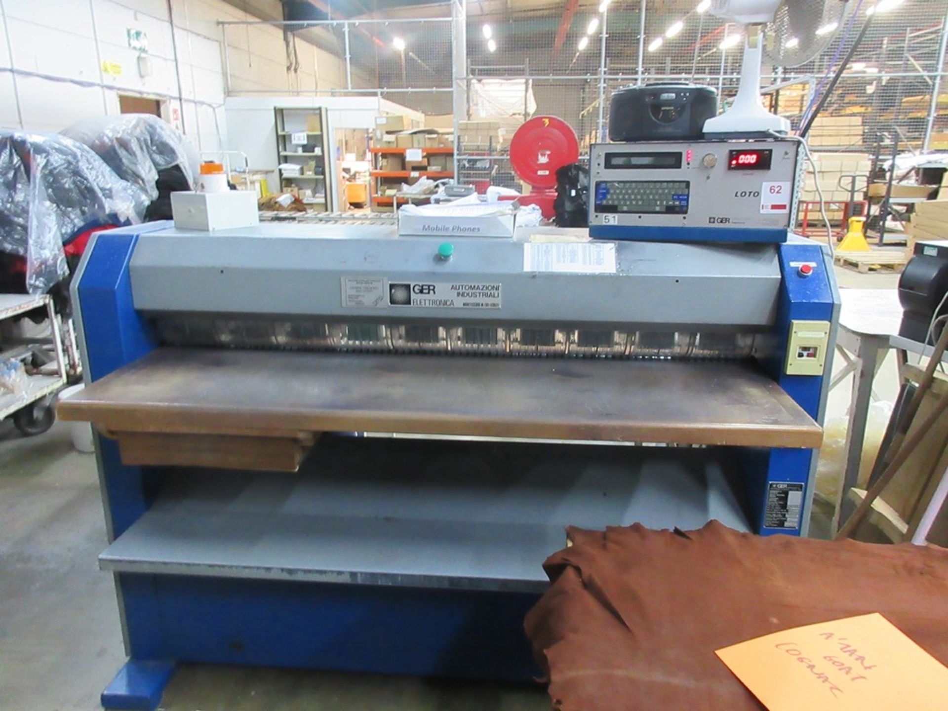 GER LOTO/S 1600 surface measuring machine, serial no. M194 (1986), working width 1.6m, with GER