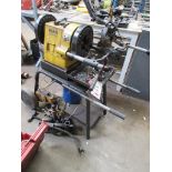 REMS Magnum mobile pipe threader, type LL000, serial no. 38406892, ½" - 2" and 2" - 6" dies,