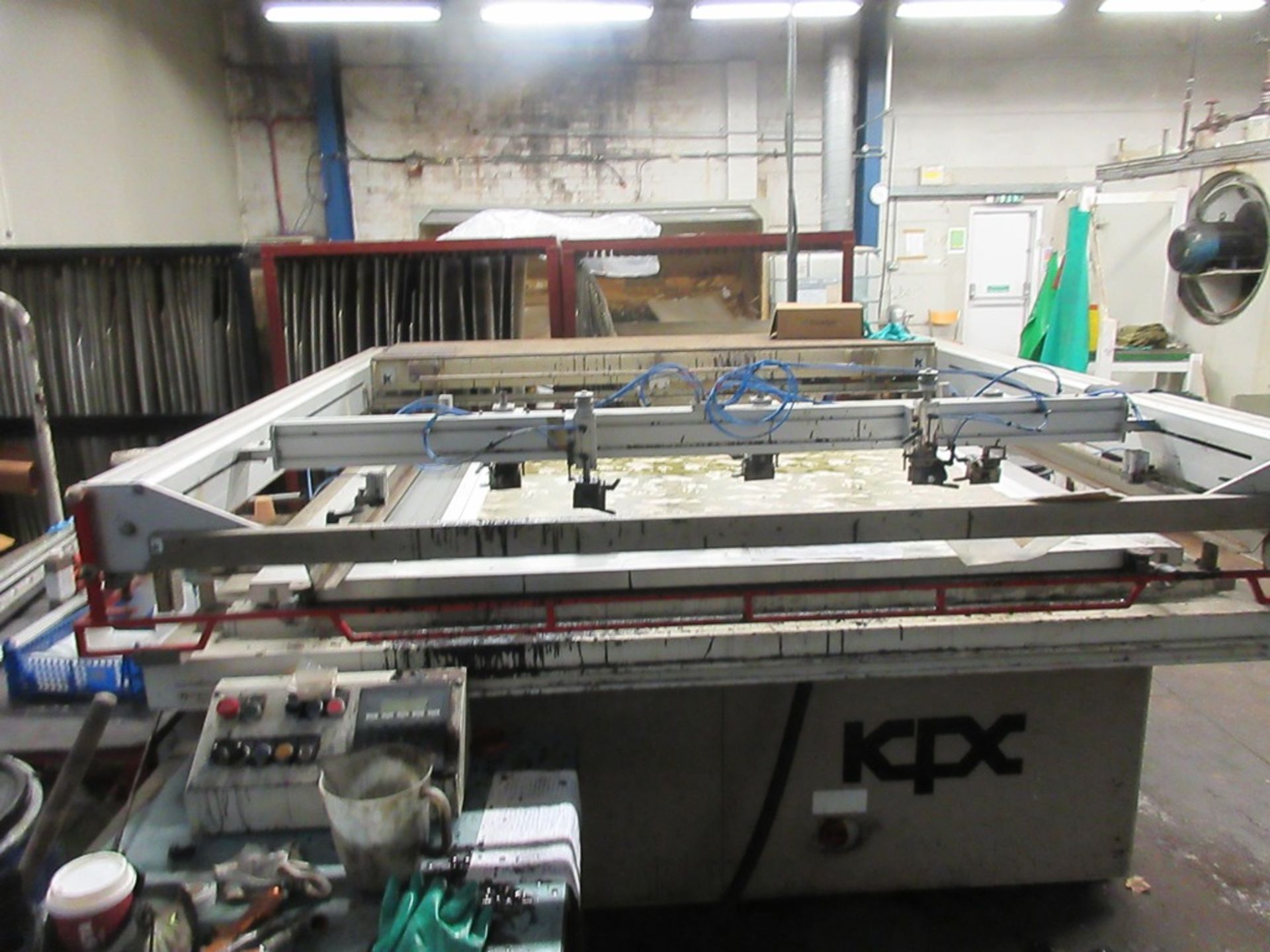 KPIX 6348T 2 head pre-printing press with touch pad controls A work Method Statement and Risk - Image 2 of 4
