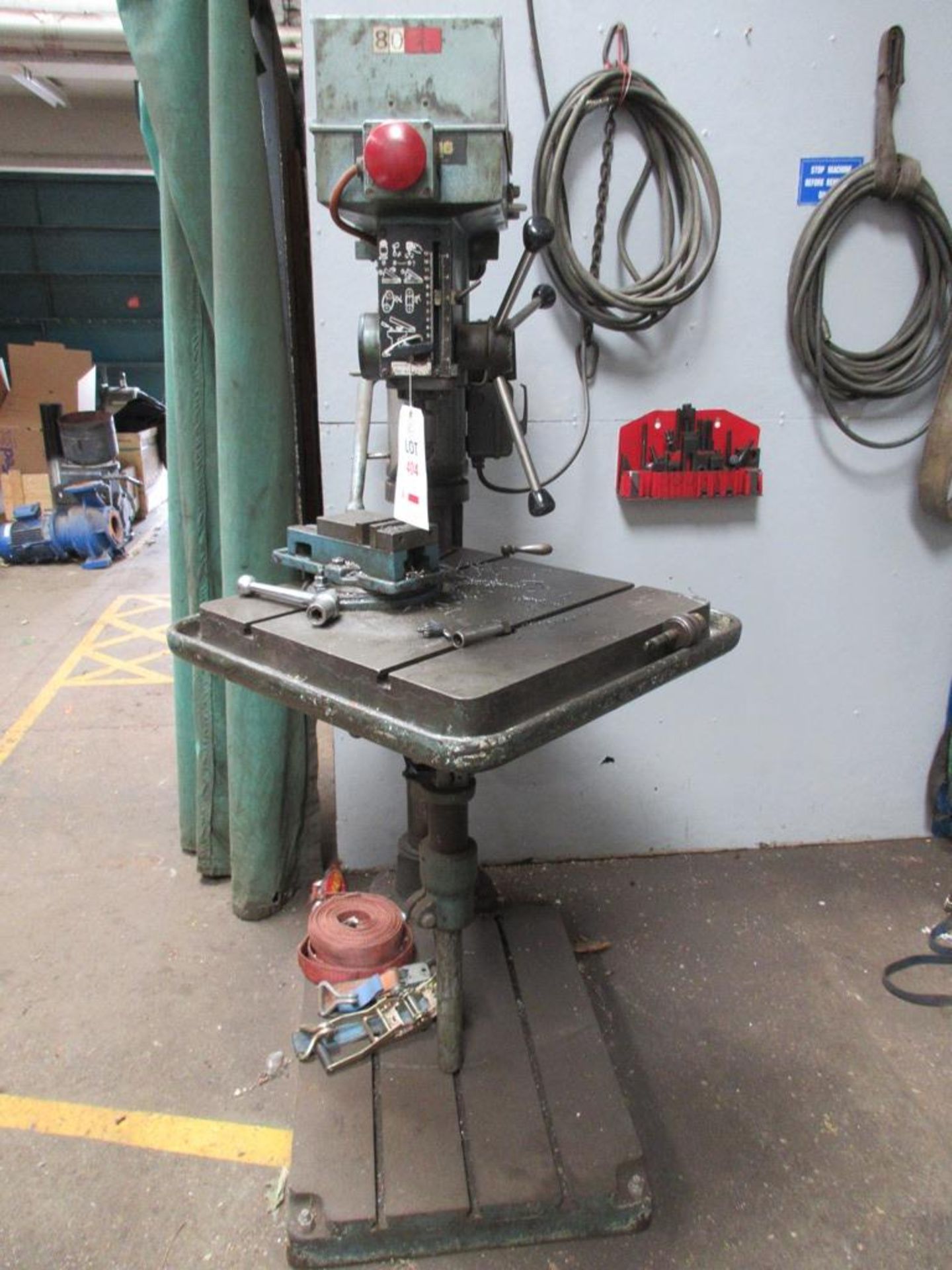 Meddings A10/3 pillar drill, serial no. 013765, rise & fall table, table size 24" x 24", with 4" - Image 2 of 5