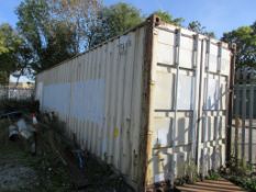 Export type extra height shipping container, 40ft