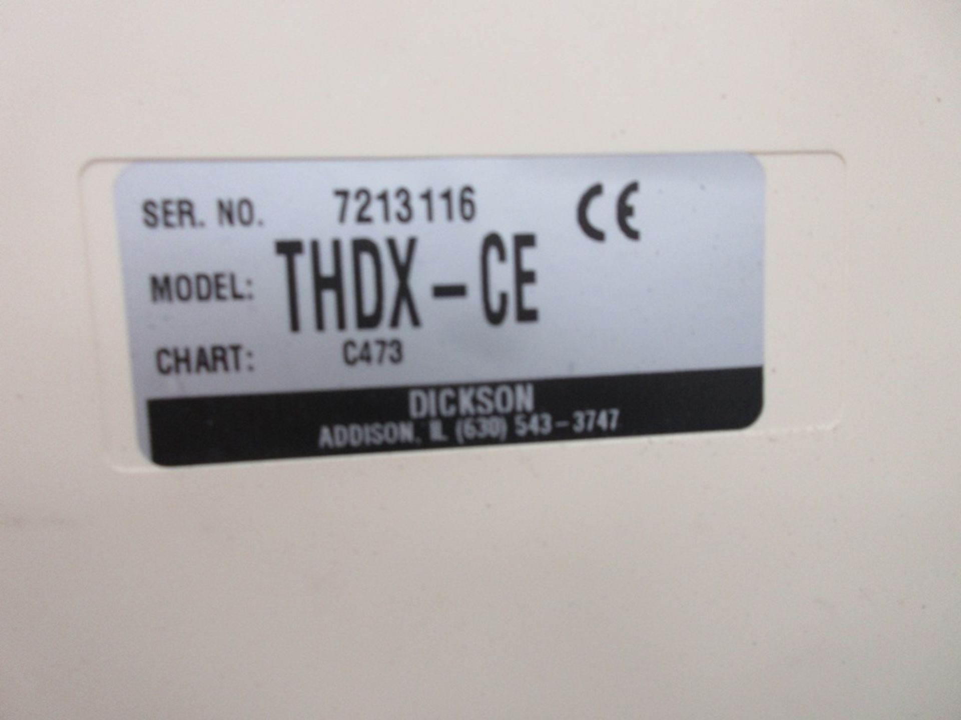 Dickson THDX-CE water vapour permeability tester, serial no. 7213116 - Bild 2 aus 4