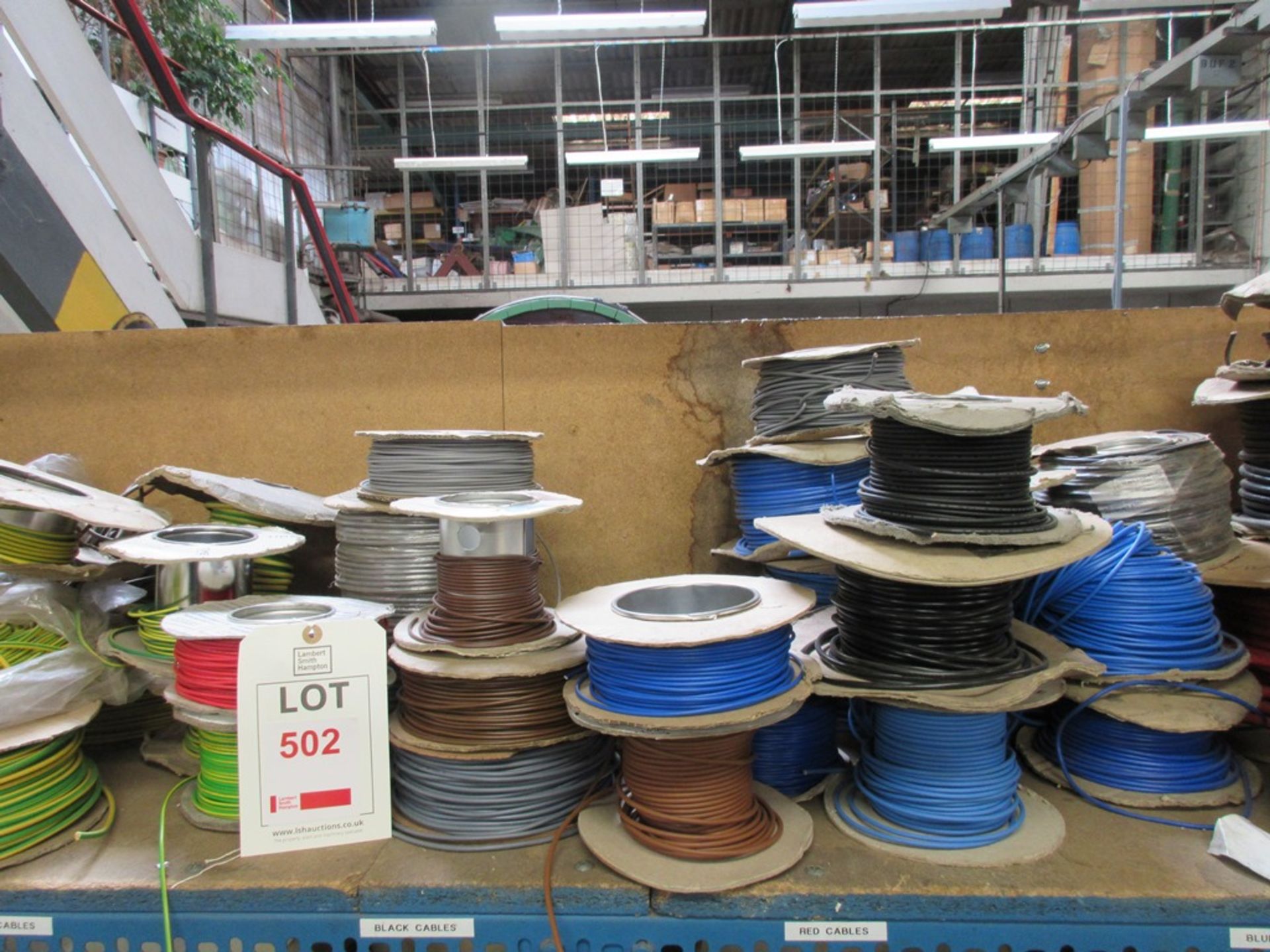 Quantity of assorted reeled electrical cable and off cuts, etc. - Image 4 of 11