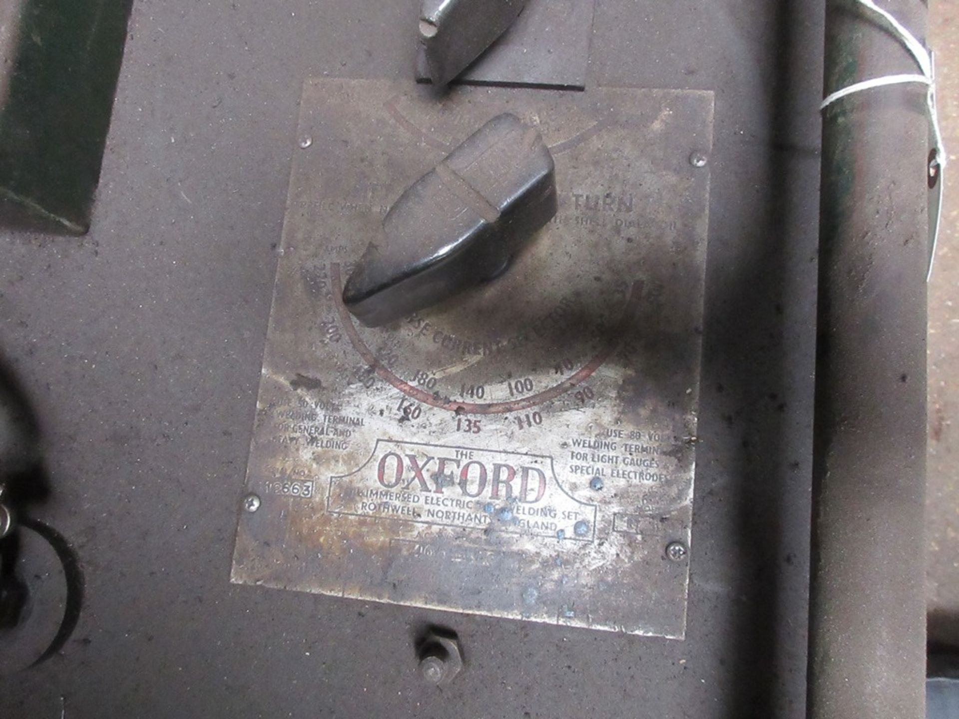 Oxford oil filled arc welder - Image 2 of 3