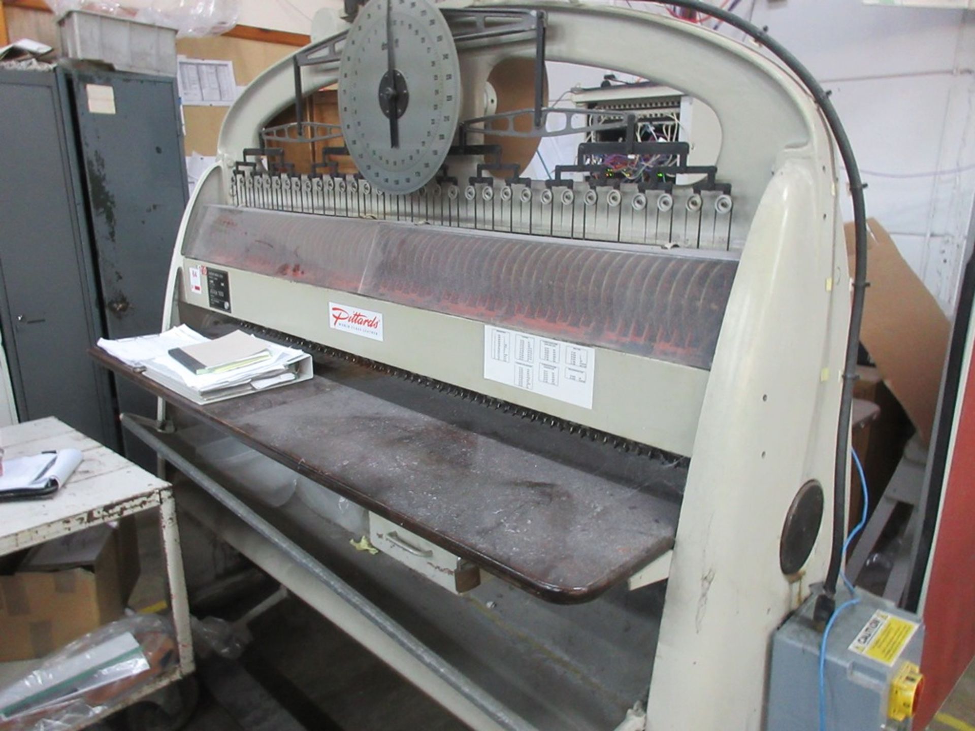 Kolicyovy Merci Stroj Svit 103 leather measuring machine, no. 35363 (1994), working width approx - Image 2 of 6