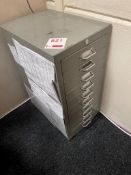 Ten-drawer AL filing cabinet