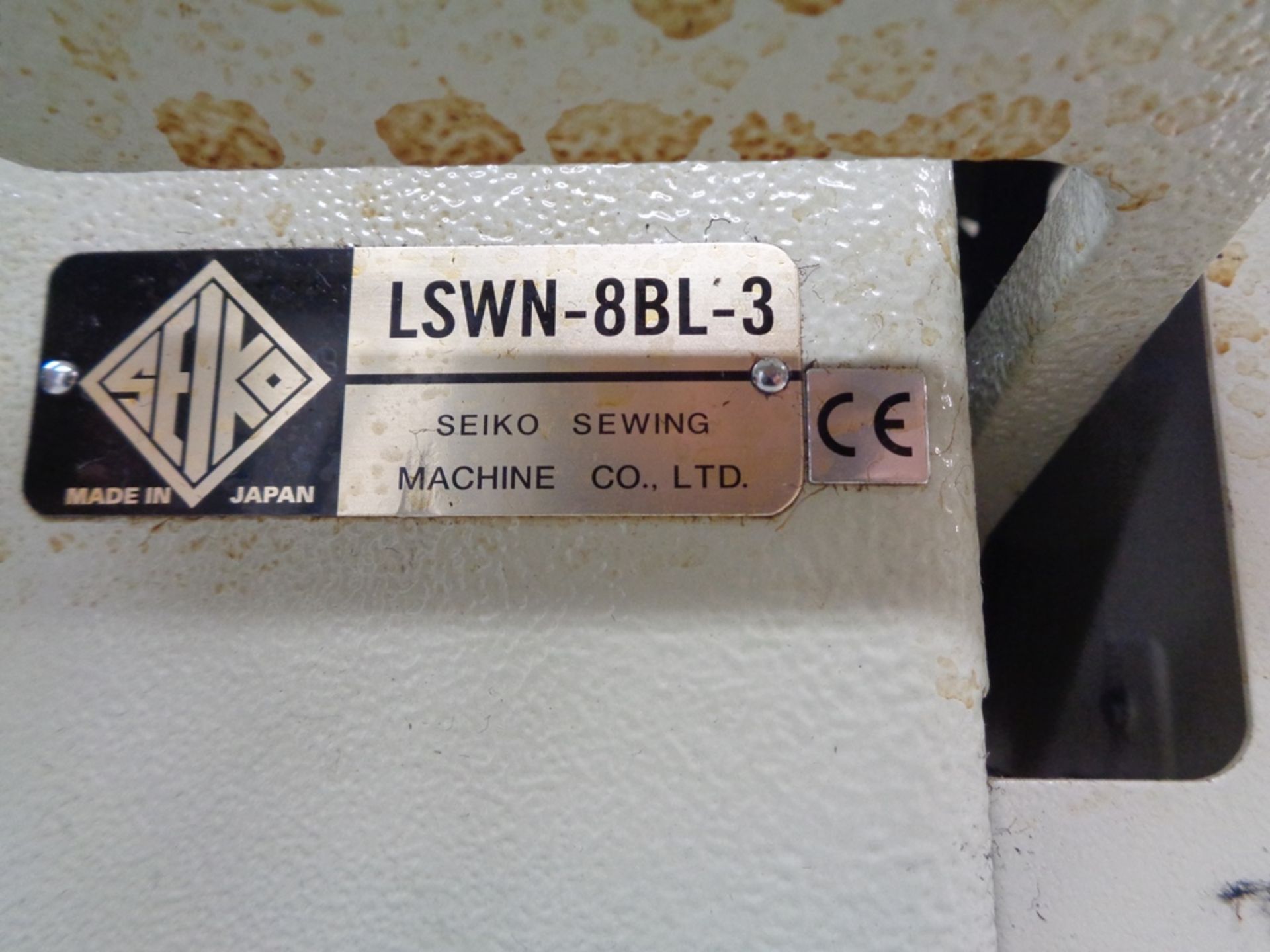 Seiko LSWN-8BL-3 high speed lockstitch sewing machine, with walking foot - Image 3 of 5