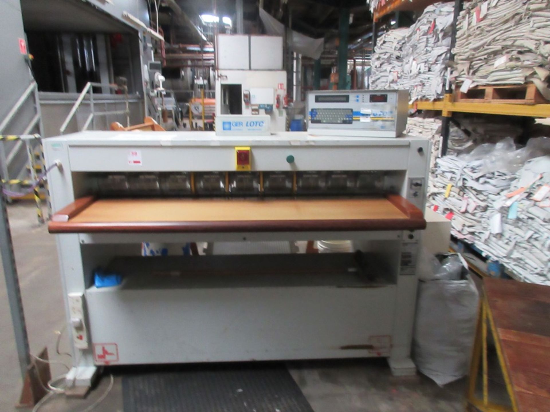 GER Soft 1600 surface measuring machine, serial no. N970183 (1997) working width 1500mm - Image 3 of 6