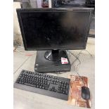 Lenovo Think Centre, Core i7, Benq monitor, keyboard and mouse