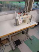 PFAFF 1163 lockstitch sewing machine with walking foot, type 1163-6/01-BS, serial no. 8006533