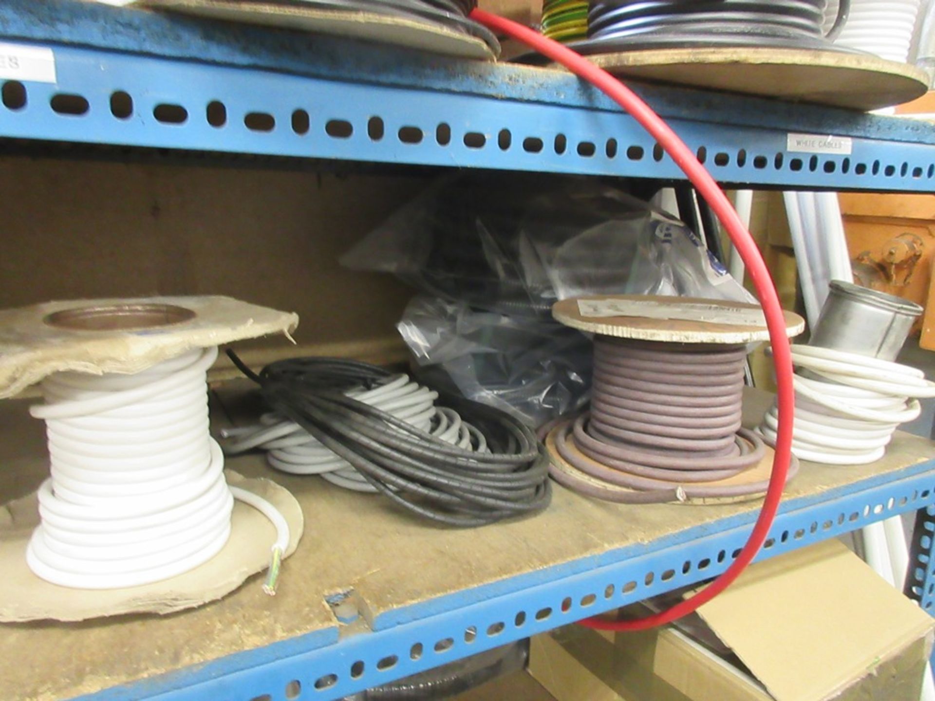 Quantity of assorted reeled electrical cable and off cuts, etc. - Image 2 of 11