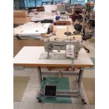 Seiko LSWN-8BL-3 high speed lockstitch sewing machine, with walking foot