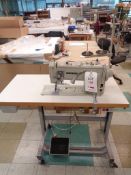 Seiko LSWN-8BL-3 high speed lockstitch sewing machine, with walking foot