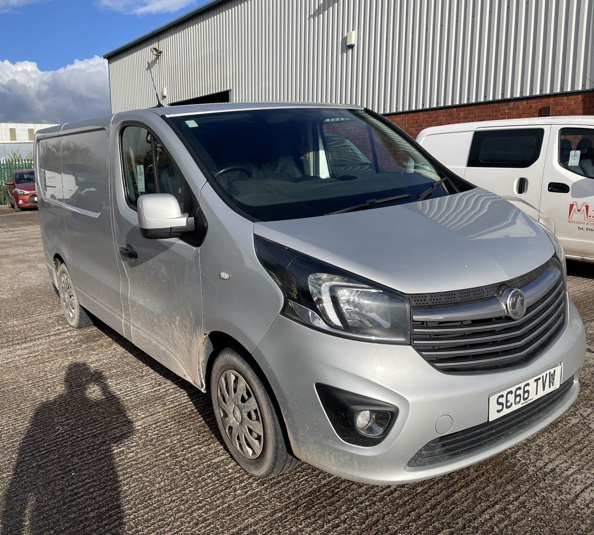 Vauxhall Vivaro 2700 Sportive CDTI Panel Van Reg: SC66 TVW, Mileage: 116,280 , DOR: 28/12/2016, MOT: