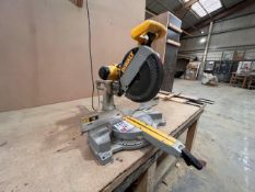 Dewalt DW708 mitre saw, 240 volt