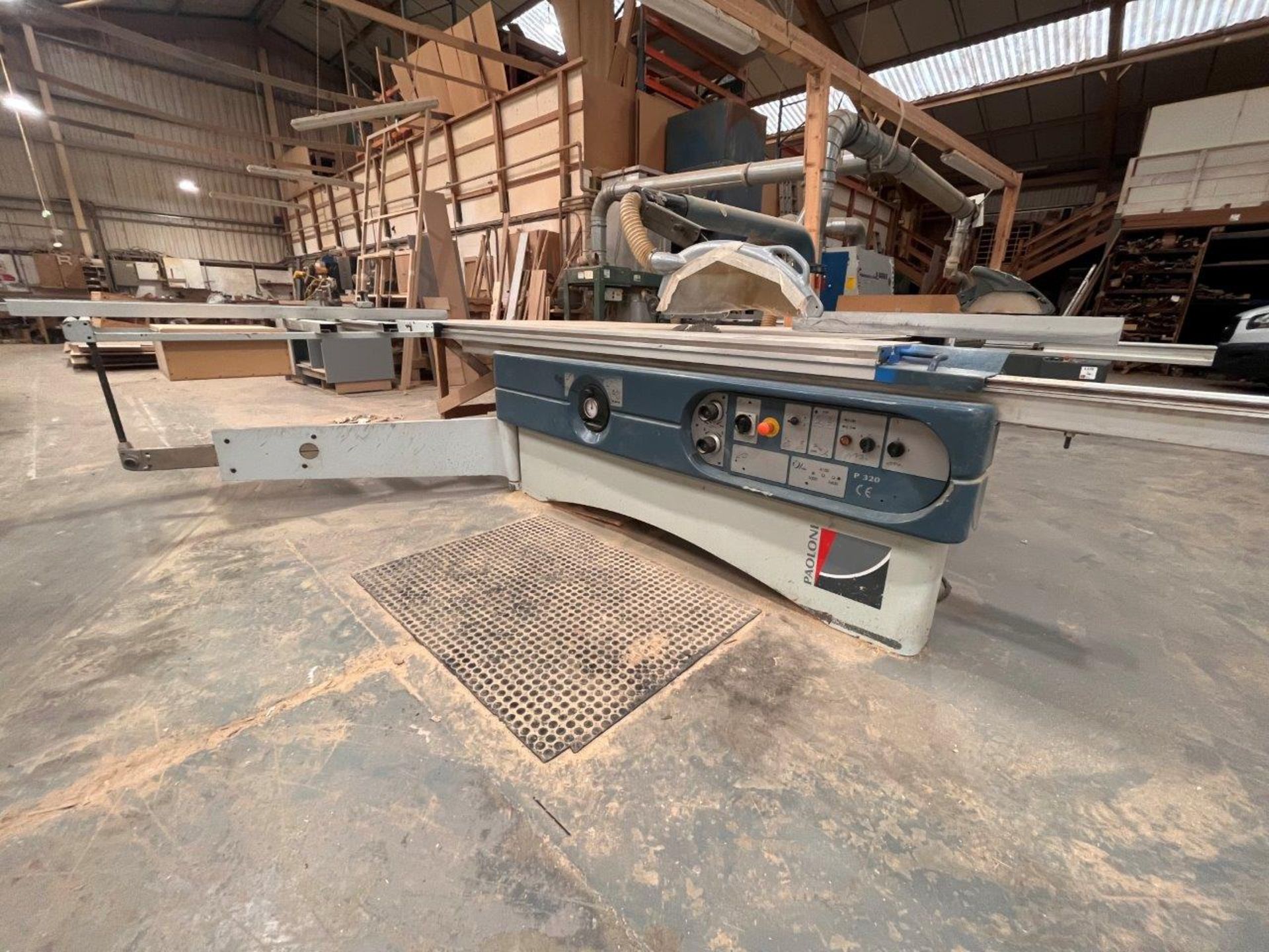 Paoloni P320 panel sizing saw, serial no. 0602 (1998)